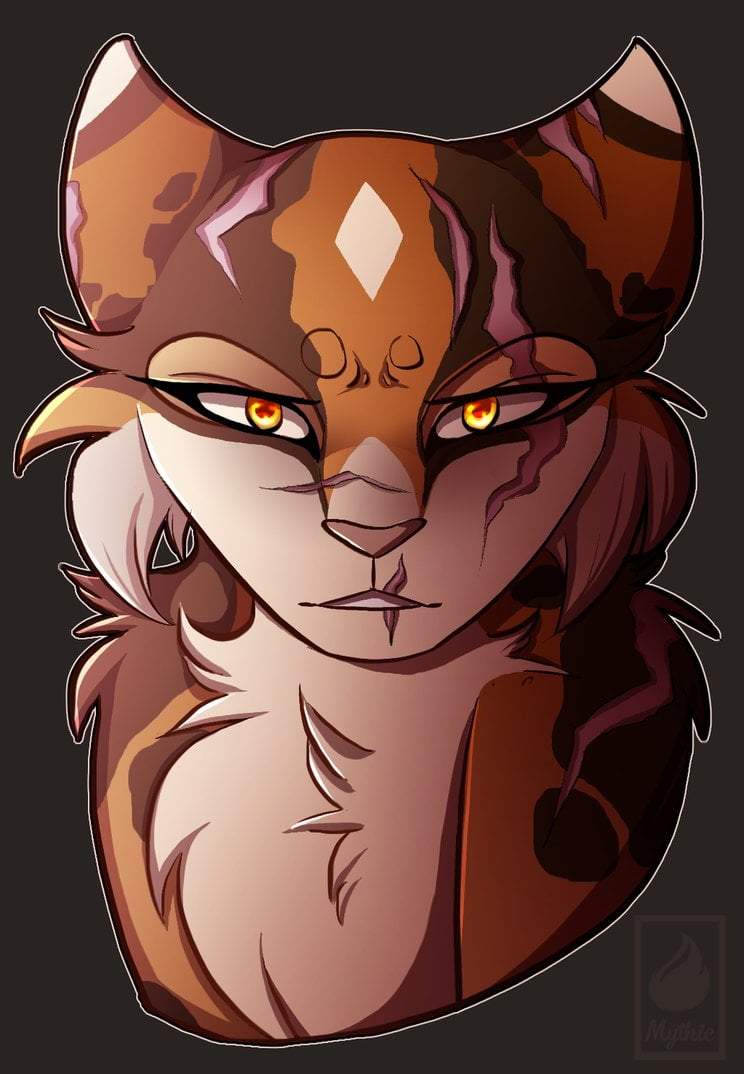 Not very experienced at art but I attempted to do some fan art of  Mapleshade. Got her color and look from the warriors wiki. : r/WarriorCats