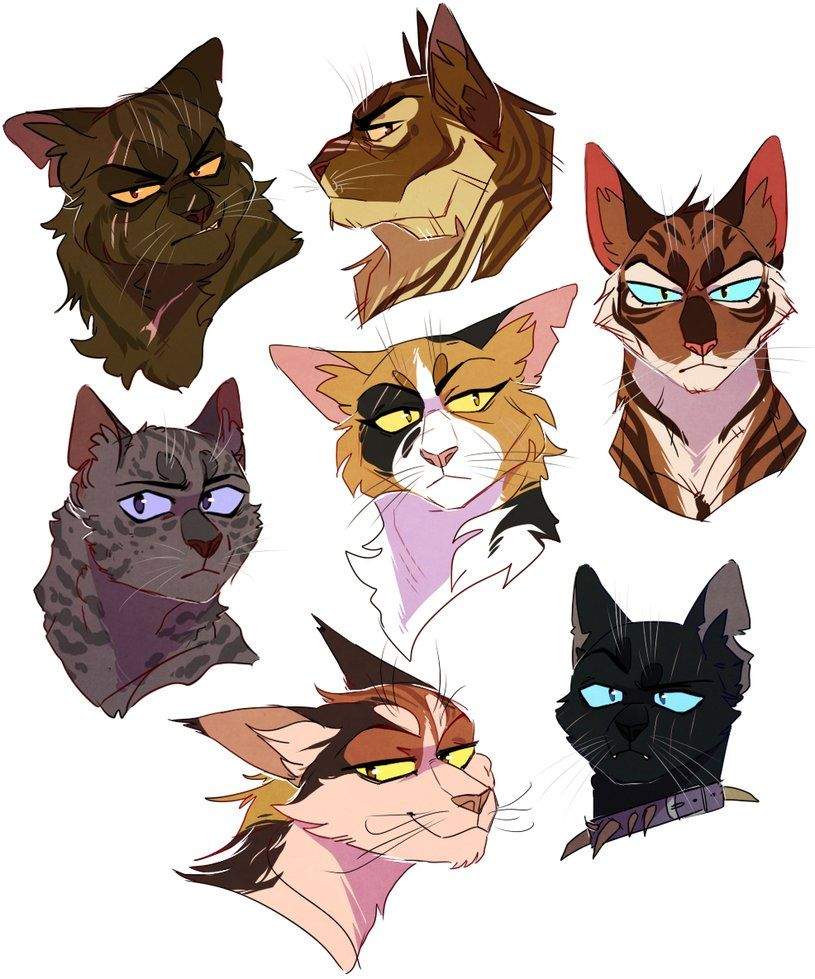 The reason why I like warrior cats villains is because of scourge #War