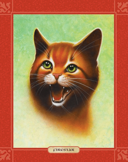 Firestar Warriors Headshot | Greeting Card