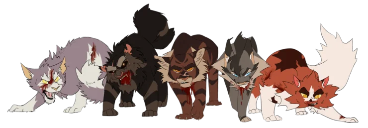 warrior cats dark forest members