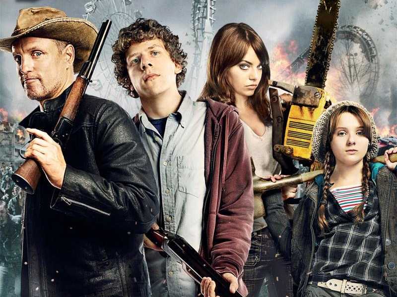 Official poster featuring the cast of Zombieland
